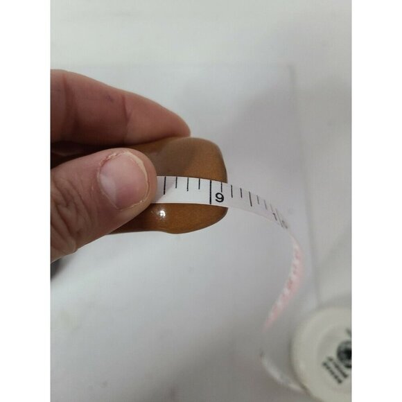 Vintage Napcoware Ceramic Art Pottery Brown Pipe Shaped Ashtray Hand Painted - Picture 8 of 10